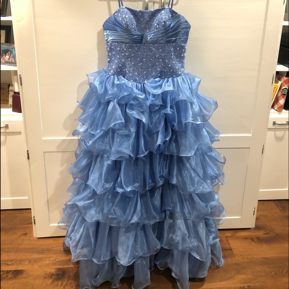 Gorgeous Periwinkle Ballgown